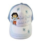 Nick Jr. Dora the Explorer Star Quality Glitter Blue Child Cap - Dora the Explorer Kids Hat