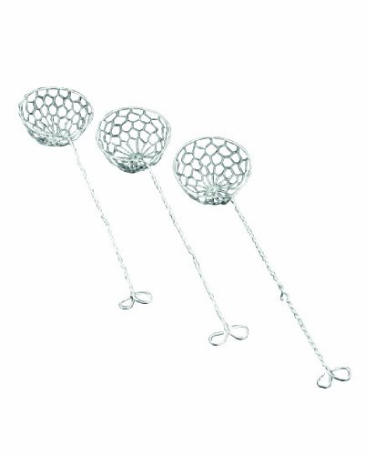 Metaltex 256015010 Fonduesiebe 3 Stück Edelstahl