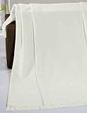 bocasa by biederlack 503985 biederlackborbo 51985 Decke Cotton Cover natur circa 100 x 200 cm 60% Baumwolle 40% Dralon
