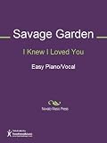 I Knew I Loved You Sheet Music