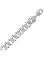 22" 350 Beveled Curb Chain Necklace