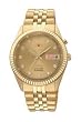 Orient Men's All Gold Diamond Index Self Winding Automatic Watch #BEM6R001C