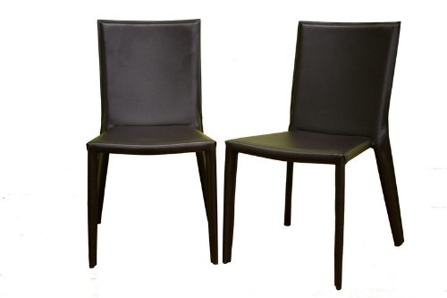 Set of 2 Parson Brown Finish