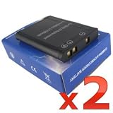 WOWparts 2pcs EN-EL19 ENEL19 Replacement Battery For Nikon Coolpix S4100 S3100 S2500 900mah