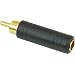 American Recorder Technologies 1/4" Female to RCA Male Adapter Gold