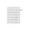 bellybutton 4643-3-00 - Waschhandschuh, grey striped, 15 x 21 cm