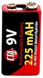 CTA DIGITAL 9V NiMH Rechargeable Battery
