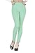 Mascara Women's Colored Stretch Skinny Jeans Jeggings Pants Elastic Waist