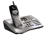 VTech 20-2481 2.4 GHz DSS 2-Line Expandable Cordless Phone with Digital Answering System and Caller ID (Silver and Black)