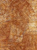 Wallpaper Paper Illusion Script Illusion Burnished Gold