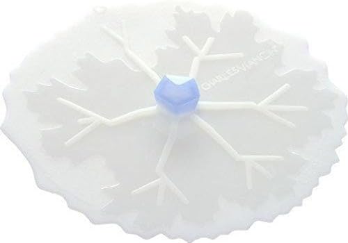 Cherry Queen Charles Viancin Silicone Snowflake Lid Food Cover 8 Inches - Medium - 2703