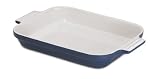Cuisinart Chef's Classic Ceramic Bakeware 12-1/2-Inch Open Rectangular Baker, Blue