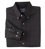 NEW Port Authority - Tall Long Sleeve Twill Shirt Black-4XLT