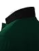 H2H Mens One Button Blazer of Contrast Color Cuff trim GREEN US M/Asia L (CMOBL014)
