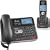AT&T TL74108 5.8 DSS Corded/Cordless Answering System (Black)