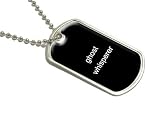 Ghost Whisperer - Military Dog Tag Luggage Keychain