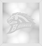 Western Michigan University Broncos NCAA 16 x 17 1/2 Beveled Wall Mirror