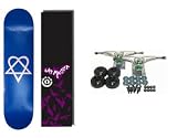 Sporting Goods : ELEMENT Skateboard BAM MARGERA Grip HEARTAGRAM BB NB