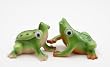 Frogs with Googly Eyes Salt and Pepper Shakers