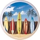 Beach Surfboards Design IV Drawer Pull Knob