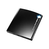 I-O DATA バスパワー対応ポータブルDVDドライブ「カクうすDVD」ピアノブラック DVRP-U8CK