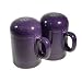 Fiestaware Plum 756 4-1/2-by-4-Inch Stovetop Salt and Pepper Set