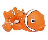 Floating Family Tub Toy Set - Clown Fish with Babies