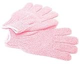 Textured Scrubber Gloves - Pink