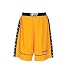Spalding Basketball Hose Play-Off Short Men gelb/schwarz, Größe L