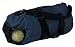 Upscale 100% Polyester Large Round Athletic Duffel Bag - Navy