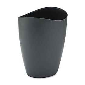 Waste Container with 20 Quart Capacity, Black RUB25961 by Rubbermaid