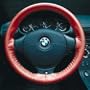 Black - Wheelskins Geninue Leather Steering Wheel Cover - Cadillac Allante 1987 - 1993