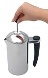 Kitchen Craft LeXpress Double Walled Stainless Steel Contemporary Coffee Press 8 cup  from Kitchen Craft