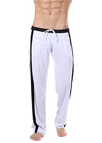 Men's Low Rise Sport Sweat Pants Gym Athletic Slim Fit Trousers