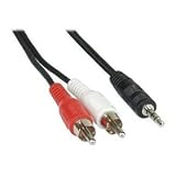 Produkt-Bild: 10 m Cinch- Kabel auf 3,5 Klinke- Stecker