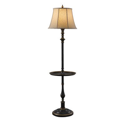 Murray Feiss FL6236 Maddalyn Single Light Up Lighting Table Floor Lamp, Antique Brown On Sale
