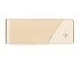 Gold and Diamond Accent Hinged Money Clip
