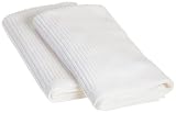 Excello Brio Blue All Purpose Ribbed Microfiber Bar Mop Towel, Set of 2