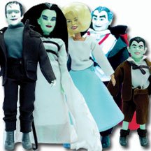 The Munsters Complete Set of 5 Action figures