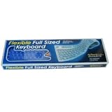 Dekcell CPA-1026 USB Flexible, Foldable and Spill Proof Silicone Keyboard
