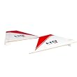 Hangar 9 Fin Set w/Rudder (2): F22 PTS RTF