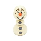 [卯三郎こけし]Disney公式ライセンス商品 ディズニー  アナと雪の女王 オラフ こけし MMK-9796