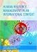 Human Resource Management in an International Context