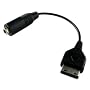 3.5mm Stereo Hands-Free Headset Adapter / Speaker Adaptor for Samsung A867 Eternity, T919 Behold, i910 Omnia, i907 Epix, A767, A137, T109, U650 Sway, A837 Rugby, M310, A237, T339, T229, M200, I325 Ace, I617 Blackjack II, A747 SLM, A127, T429, M520, M510, R500 HUE, T729 Blast, T539 Beat, A517, A737, T439, T739, R300, R200, A827 Access