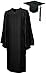 Cap & Gown & Tassel & Year Charm, Set Shiny, size 57 black