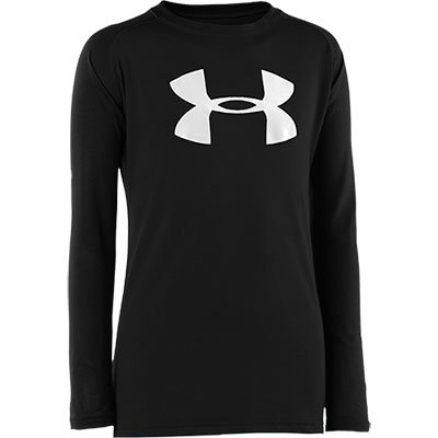 Under Armour Boys Big Logo Long Sleeve Shirt