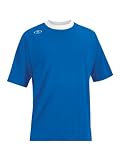 Tranmere Youth Soccer Jersey - Youth Medium, Royal/White