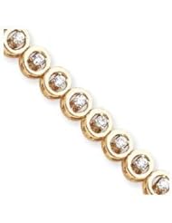 14k AAA Diamond add-a-dia bracelet Diamond quality AAA (SI2 clarity, G-I color)