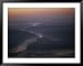 Aerial over Maryland, Virginia and West Virginia at Harpers Ferry Framed Art Poster Print by Kenneth Garrett, 49x39