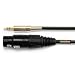 Mogami Gold Series 1/8" Mini TRS-XLR Patch Cable 18 Inch 3.5Mm